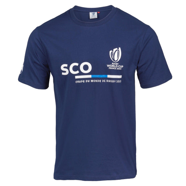 Rugby Heaven Rugby World Cup 2023 Mens Scotland Supporter Tee - www.rugby-heaven.co.uk