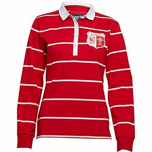 Rugby Heaven RWC 2015 Wales Womens Rugby Shirt L/S - www.rugby-heaven.co.uk