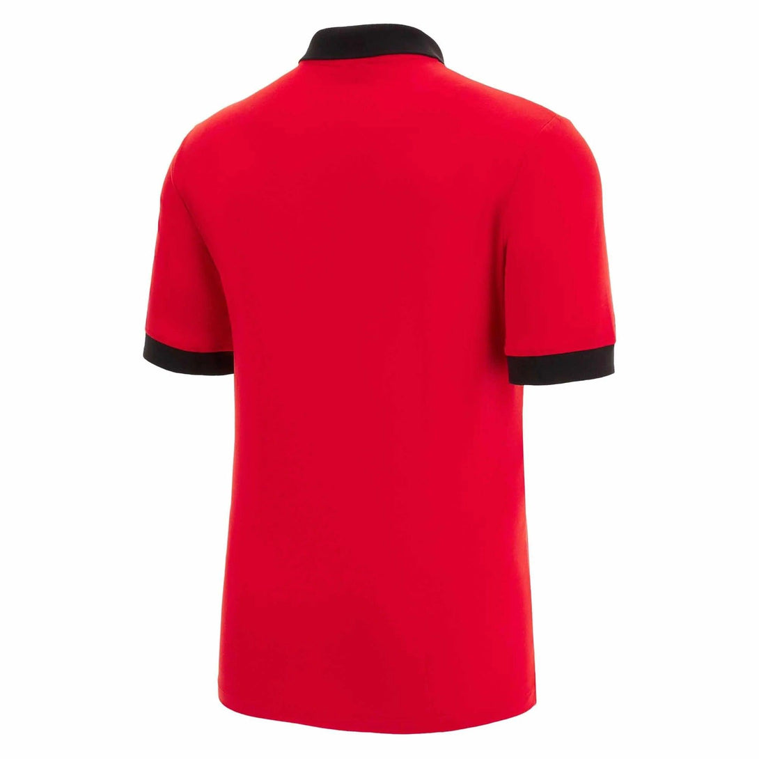 Rugby Heaven Macron Wales WRU Mens Rugby World Cup 2023 Piquet Polo - www.rugby-heaven.co.uk