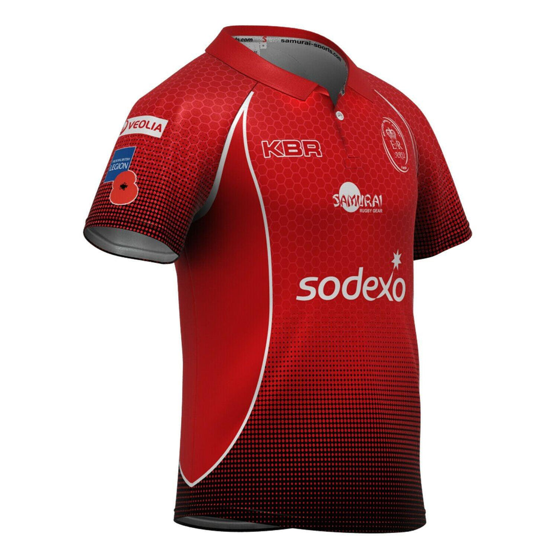 Rugby Heaven Samurai Army Rugby Union 2018 Kids Home Rugby Shirt - www.rugby-heaven.co.uk