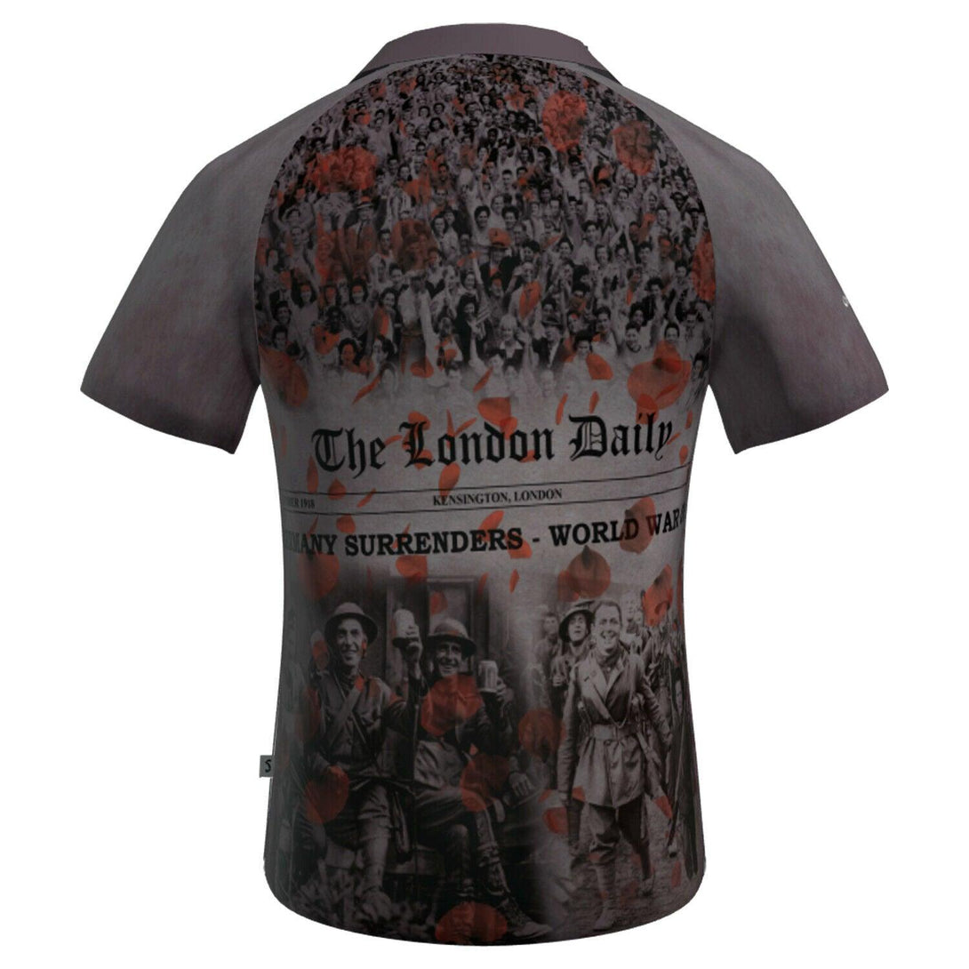 Rugby Heaven Samurai Mens WW1 Army Rugby Union Commemorative Rugby Shirt - www.rugby-heaven.co.uk