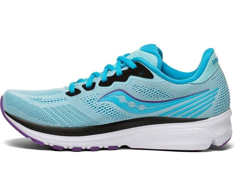 Rugby Heaven Saucony Ride 14 Womens Shoe Powder/Concord - www.rugby-heaven.co.uk