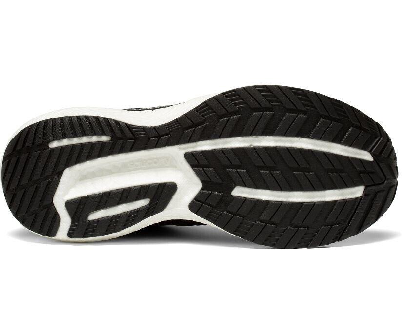 Rugby Heaven Saucony Triumph 19 Womens Shoe Black/White - www.rugby-heaven.co.uk