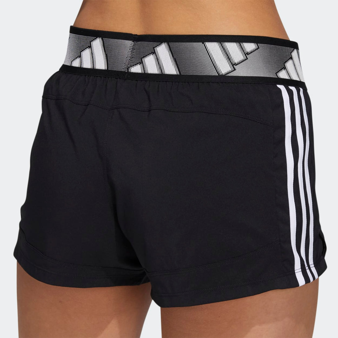 adidas Womens Pacer 3-Stripes Shorts