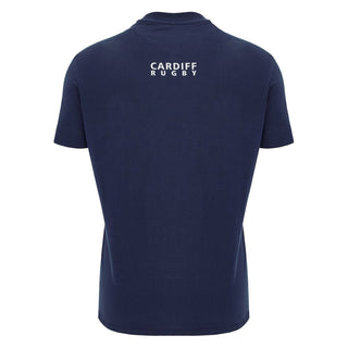 Macron Cardiff Rugby 2025/26 Mens Cotton T-Shirt