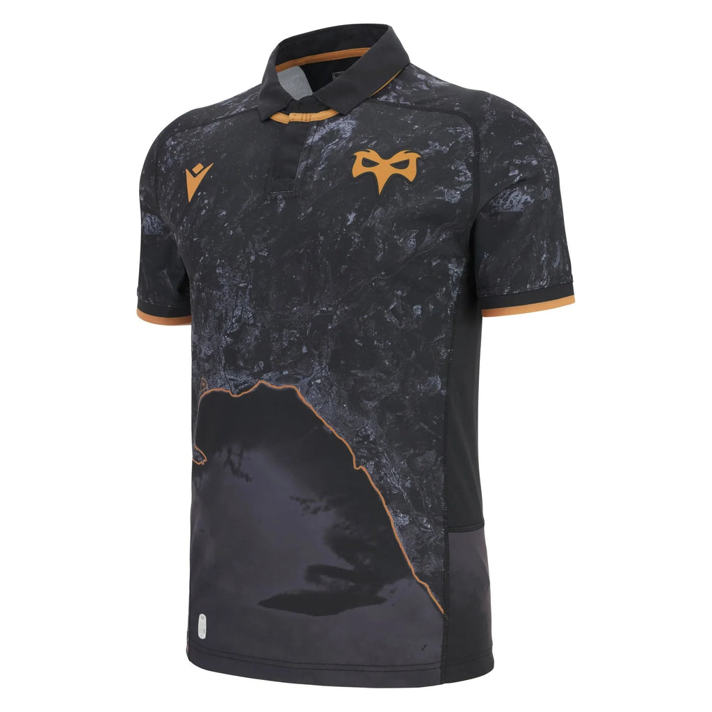 Macron Ospreys Rugby 2025/26 Mens Home Rugby Shirt – Rugby Heaven