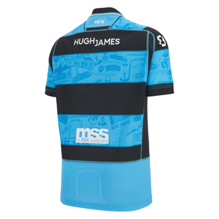 Macron Cardiff Rugby 2025/26 Mens Home Rugby Shirt