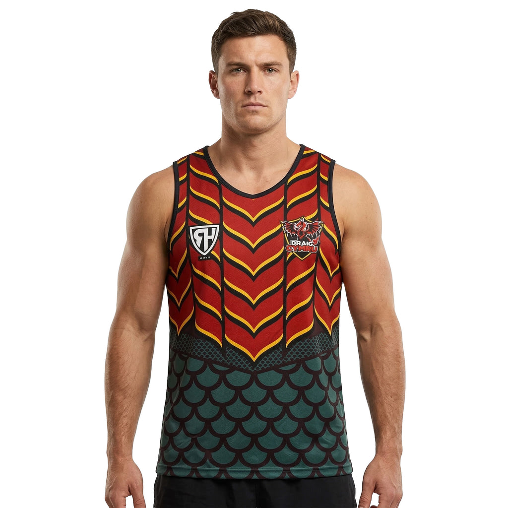 Draig Cymru Mens Rugby Vest – Rugby Heaven