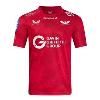 Castore Scarlets Rugby 2024/25 Mens Home Pro Rugby Shirt