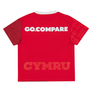 Macron Wales WRU 2025/26 Baby Home Rugby Shirt