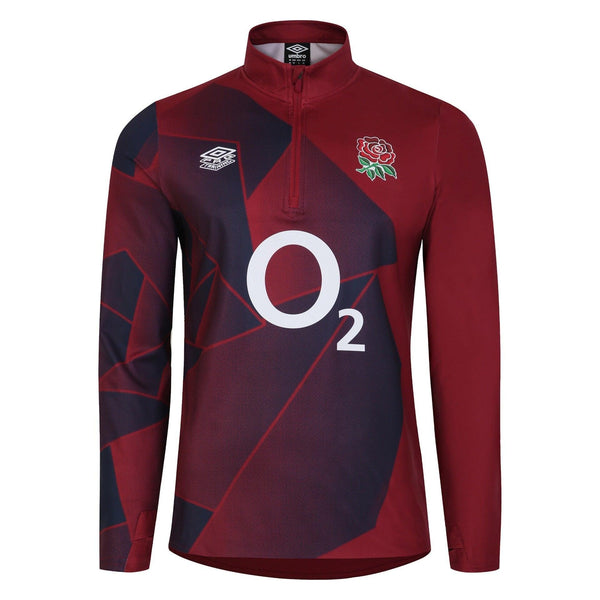 Rugby Heaven Umbro England Mens Warm Up Mid Layer Top - www.rugby-heaven.co.uk