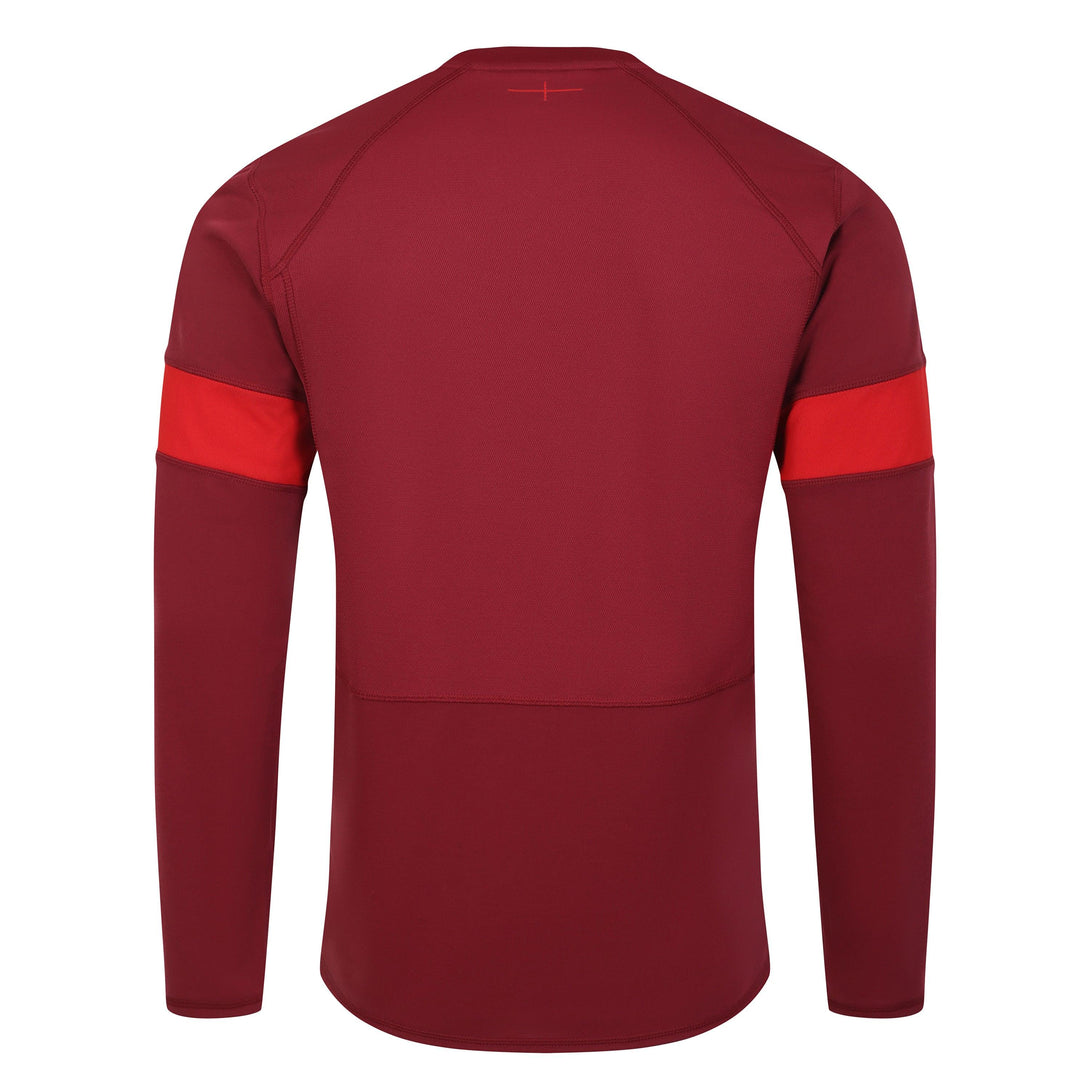 Rugby Heaven Umbro England RFU Mens Relaxed Training Long Sleeve Rugby Shirt - www.rugby-heaven.co.uk