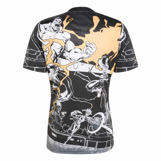 adidas All Blacks Mens Marvel Captains Run Rugby Shirt