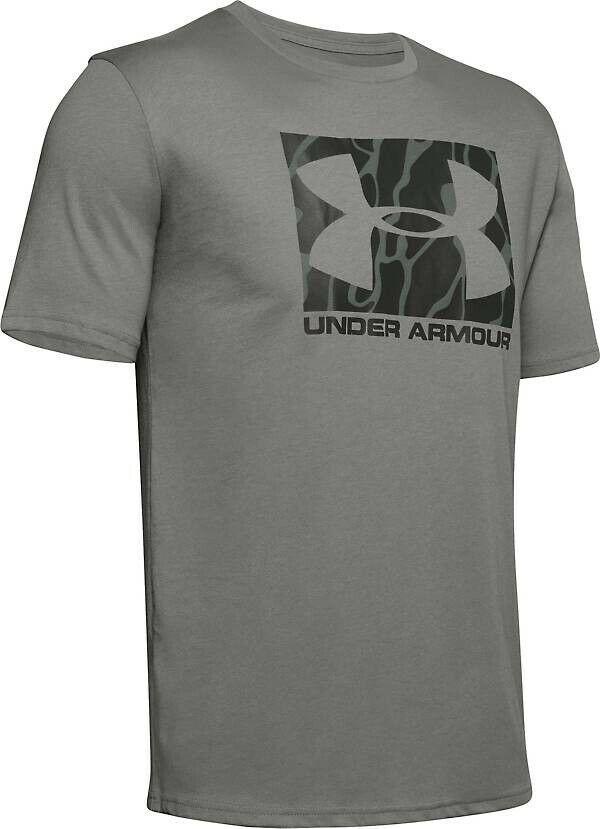 Rugby Heaven Under Armour Camo Boxed Logo SS T-Shirt - www.rugby-heaven.co.uk