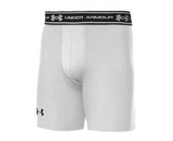 Rugby Heaven Under Armour Coldgear Kids White Shorts - www.rugby-heaven.co.uk