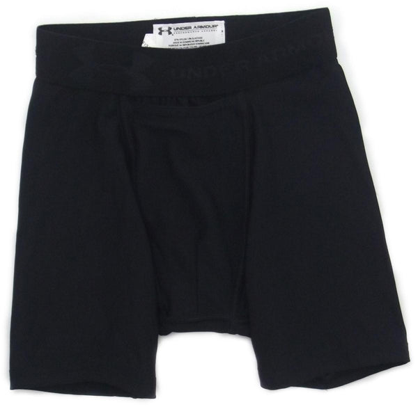 Rugby Heaven Under Armour HeatGear Kids Black Compression Shorts - www.rugby-heaven.co.uk