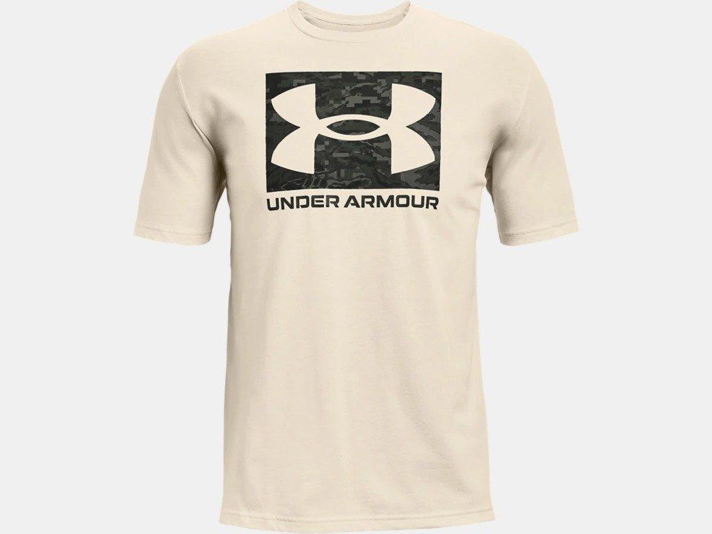 Rugby Heaven Under Armour Mens Camo Boxed Logo T-Shirt - www.rugby-heaven.co.uk