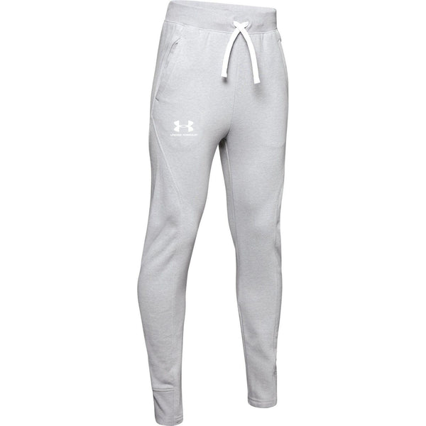 Rugby Heaven Under Armour Rival Solid Kids Jogger Grey - www.rugby-heaven.co.uk