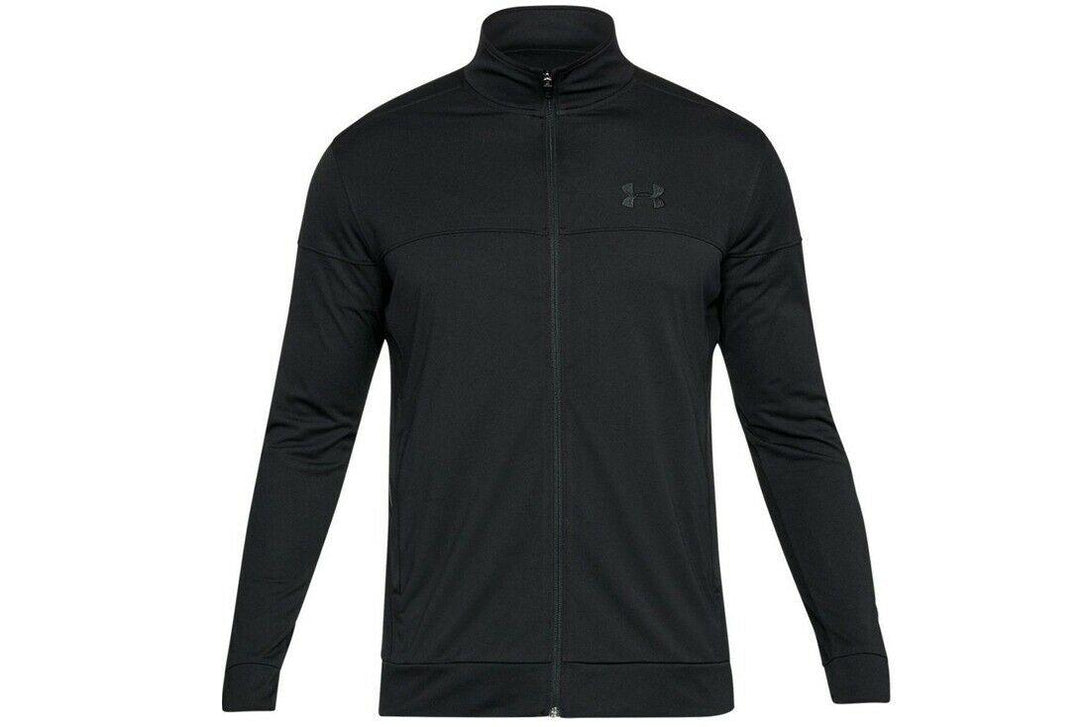 Rugby Heaven Under Armour Sportstyle Pique Track Jacket Black - www.rugby-heaven.co.uk