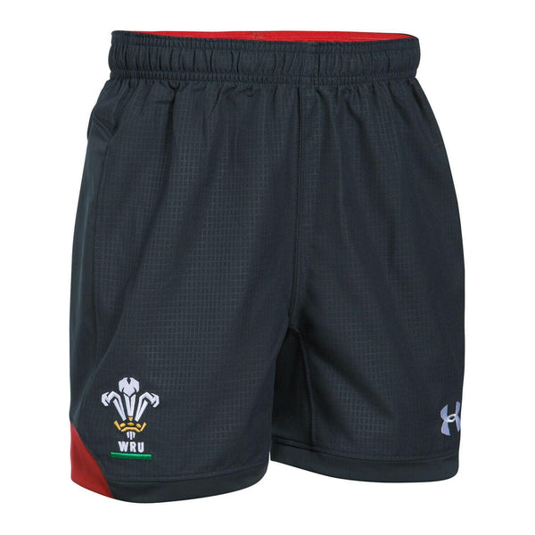 Rugby Heaven Under Armour Wales Kids 17/18 Away Shorts - www.rugby-heaven.co.uk