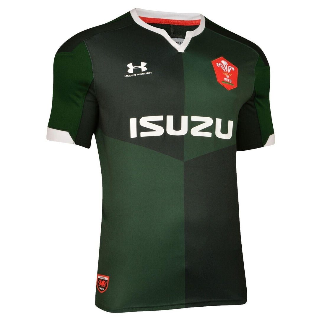 Rugby Heaven Under Armour Wales WRU Mens Authentic Airvent Away Rugby Shirt - www.rugby-heaven.co.uk
