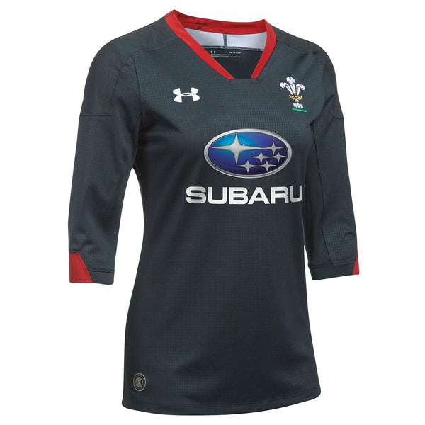 Under Armour Wales WRU Womens Away 17/18 Supporters Rugby Shirt