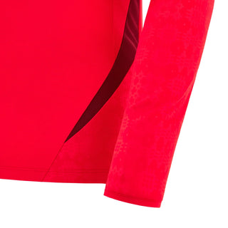 Macron Wales WRU 2025/26 Kids Players LS Training T-Shirt