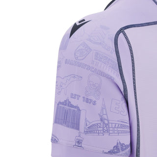 Macron Cardiff Rugby 2025/26 Kids Training Rugby Shirt