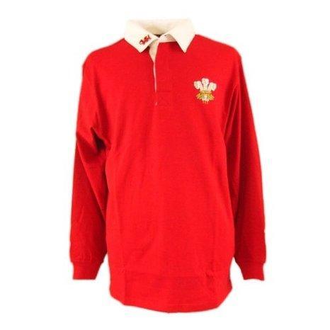 Rugby Heaven Wales Classic Long Sleeve Kids Rugby Shirt - www.rugby-heaven.co.uk