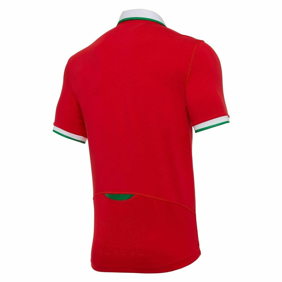 Rugby Heaven Wales Home Cotton Rugby Shirt - www.rugby-heaven.co.uk