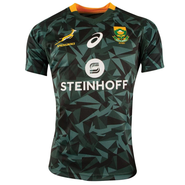 Rugby Heaven ASICS South Africa Springboks Sevens Mens Home Rugby Shirt - www.rugby-heaven.co.uk