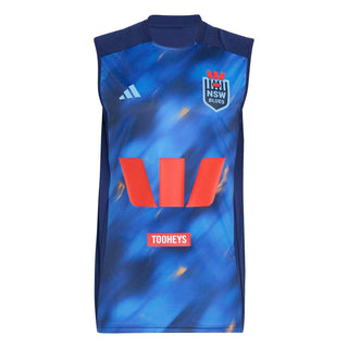 adidas New South Wales Blues 2026/27 Mens Rugby Singlet