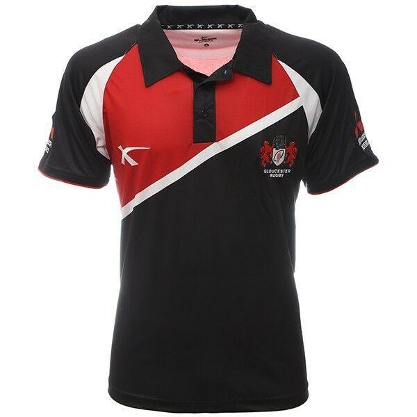 Rugby Heaven XBlades Gloucester Stirling Polo Mens - www.rugby-heaven.co.uk