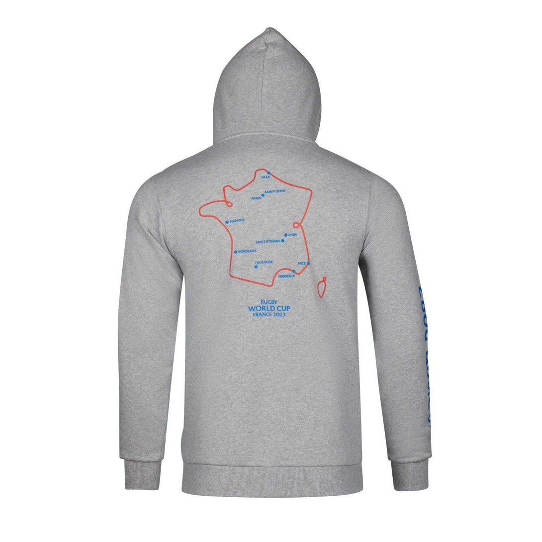 Rugby Heaven Rugby World Cup 2023 Mens Map Hoody - www.rugby-heaven.co.uk