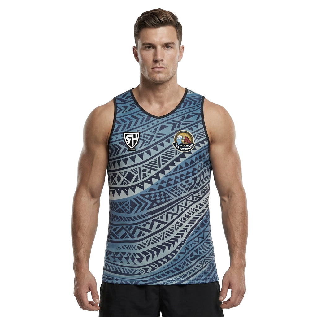 Taukei Sea Warriors Mens Rugby Vest – Rugby Heaven