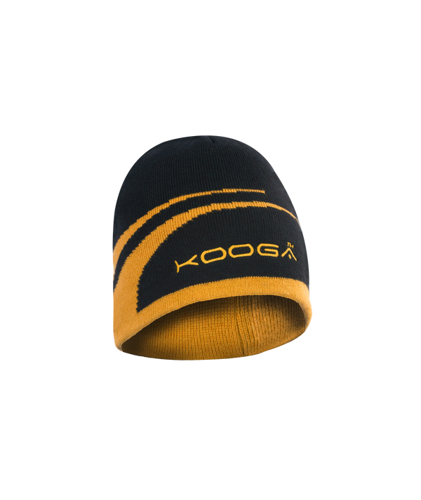 Kooga Essentials Black/Gold Beanie 15/16 Osfa