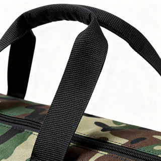 Rugby Heaven Camo Barrell Bag