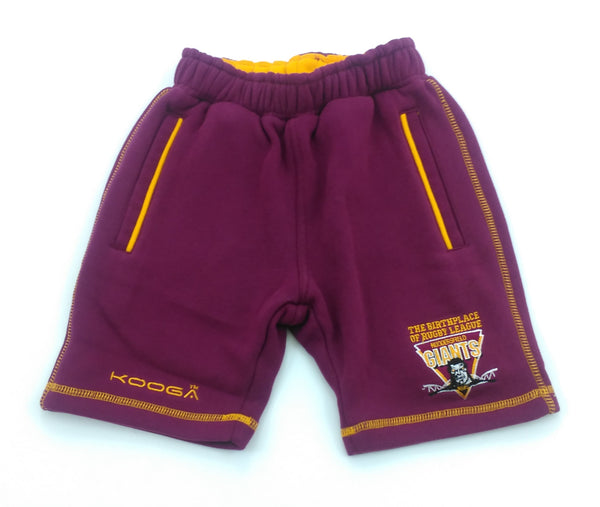 Kooga Huddersfield Kids Cotton Rich Fleece Shorts