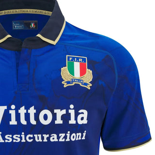 Macron Italy FIR 2025/26 Kids Home Rugby Shirt